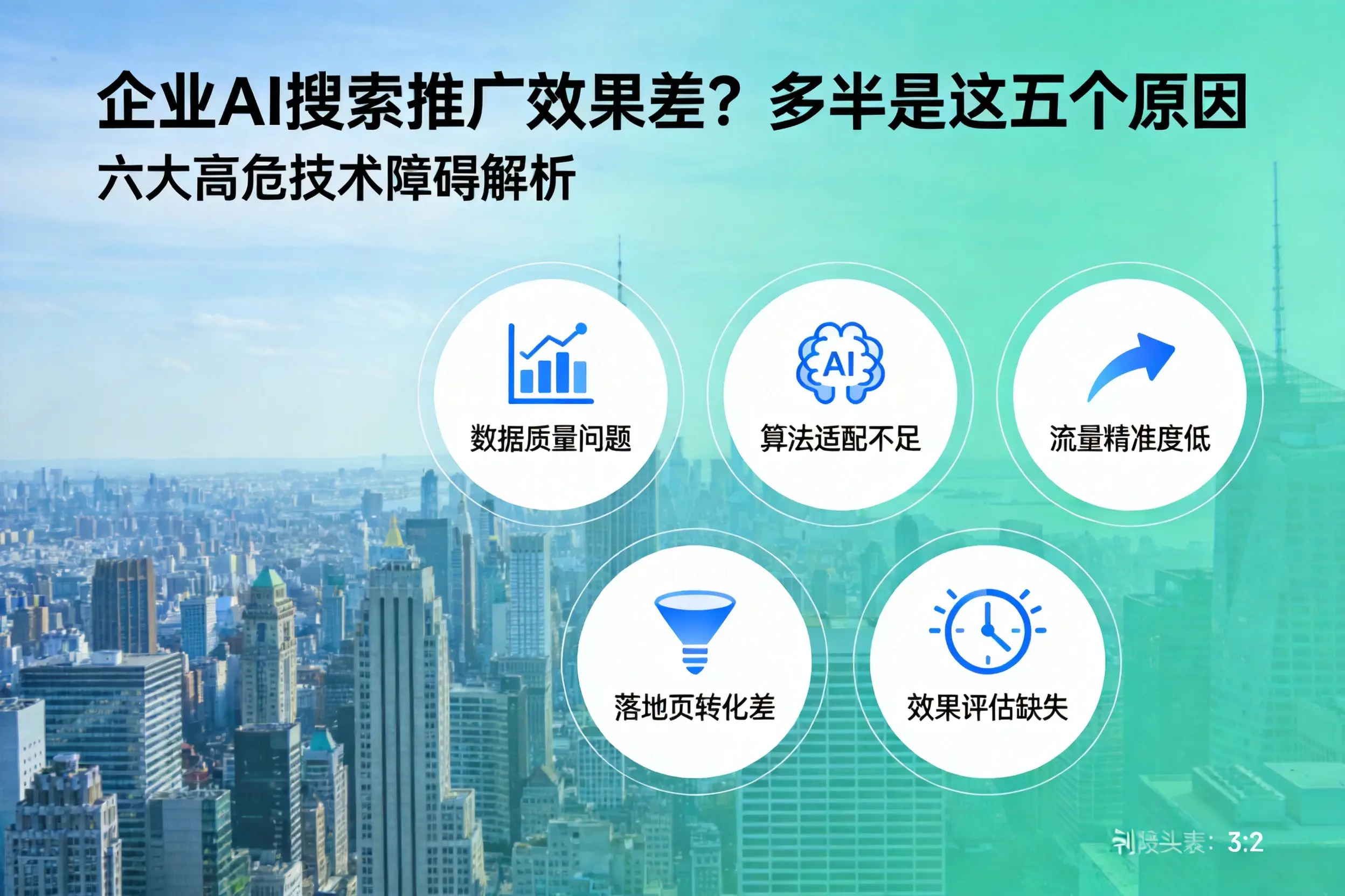 钦南企业AI搜索推广效果差?多半是这五个原因